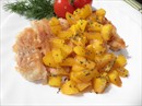 Пошаговое фото рецепта «Рыбные палочки с манго»