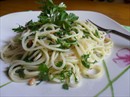 Фото-рецепт «Спагетти с петрушечным песто»