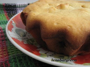 Фото рецепта «Яблочные кексы на ряженке»
