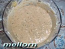 Пошаговое фото рецепта «Сырные кексы с соусом из тунца»