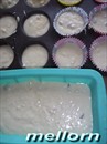 Пошаговое фото рецепта «Кексы из белого шоколада с лимонной ноткой и фисташками»