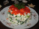 Пошаговое фото рецепта «Салат Морское изобилие»