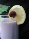 Пошаговое фото рецепта «Напиток малиново-лимонный»