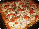 Пошаговое фото рецепта «Пицца итальянская»