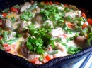 Пошаговое фото рецепта «Ароматное куриное филе с чесноком и кинзой»