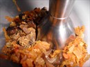 Пошаговое фото рецепта «Тефтели с гречкой под томатным соусом»