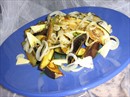 Пошаговое фото рецепта «Теплый салат из жареных овощей»
