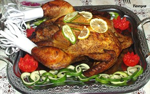 Фото рецепта «Курица запеченная Праздничная»