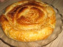 Пошаговое фото рецепта «Слоеный сырный пирог»