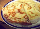 Пошаговое фото рецепта «Блины с персиками Dolce vita»