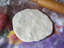 Пошаговое фото рецепта «Сырные лепешки с начинкой»