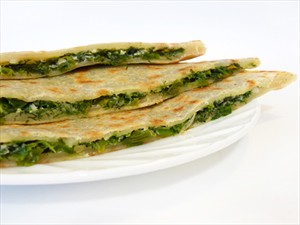 Фото рецепта «Лепёшки бакинские с зеленью»
