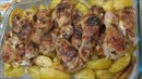Пошаговое фото рецепта «Фаршированные куриные голени»