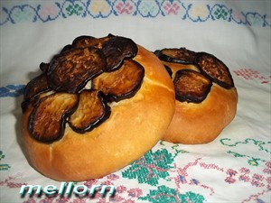 Фото рецепта «Мини-лепешки с баклажанами»
