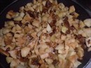 Пошаговое фото рецепта «Яблочная лазанья с изюмом и орехами»