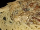 Пошаговое фото рецепта «Быстрый грибной соус к спагетти»