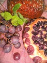 Фото-рецепт «Cкьяччата с виноградом»