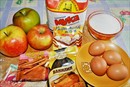 Пошаговое фото рецепта «Яблочная шарлотка, мамина, из детства»