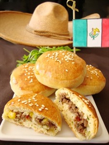 Фото рецепта «Пирожки Mexican Buns» Фото рецепта «Пирожки Mexican Buns»