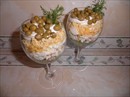 Пошаговое фото рецепта «Салат-коктейль Новогоднее чудо»