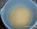 Пошаговое фото рецепта «По мотивам Арабской лепешки Bint Al-sahn  с брынзой»