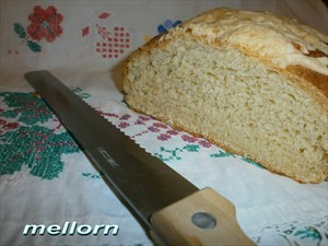Фото рецепта «Кукурузно-пшеничный батон с сыром»