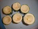 Пошаговое фото рецепта «Цукинни, фаршированные овощами»