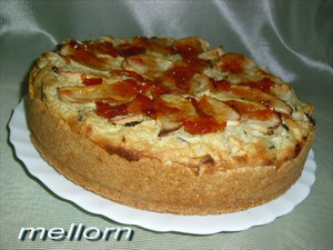 Фото рецепта «Яблочно-рисовый пирог»