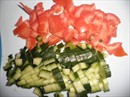 Пошаговое фото рецепта «Овощной салат Страсть»