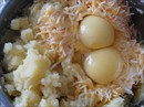 Пошаговое фото рецепта «Картофельно-мясные мини-запеканочки»
