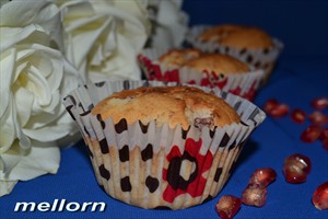 Фото рецепта «Гранатовые кексы»