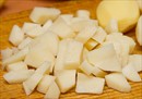 Пошаговое фото рецепта «Суп из скумбрии с зеленым горошком и гречкой»
