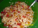 Пошаговое фото рецепта «Рисовая запеканка с овощами»