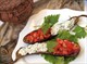 Фото-рецепт «Запечённые баклажаны с томатной сальсой и сметанным соусом»