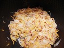 Пошаговое фото рецепта «Мясо с морковно-луковой поджаркой»