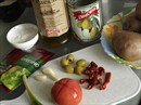 Пошаговое фото рецепта «Картофельная брускетта по-Средиземноморски»