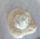 Пошаговое фото рецепта «Сырный хлеб с творожной начинкой»