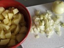 Пошаговое фото рецепта «Постный борщ с черносливом»