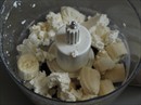 Пошаговое фото рецепта «Творожное печенье с бананом и шоколадом»