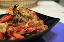 Пошаговое фото рецепта «Баранина, тушеная со сладкими перцами»
