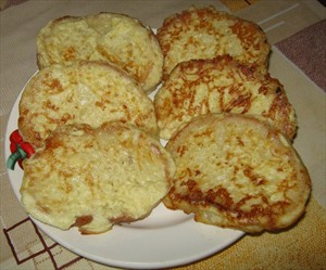 Фото рецепта «Сырные гренки на завтрак»
