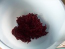Пошаговое фото рецепта «Свекольный салат с крабовыми палочками»