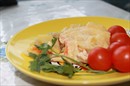Пошаговое фото рецепта «Треска с картофелем»