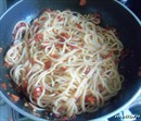 Пошаговое фото рецепта «Рулеты из баклажан со спагетти и сыром»