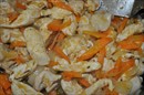Пошаговое фото рецепта «Пшённая каша с курицей и овощами»