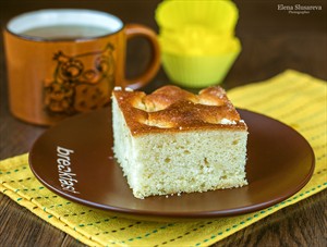 Фото рецепта «Сахарный пирог»