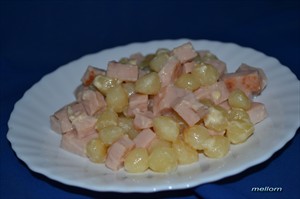 Фото рецепта «Картофельные ньокки с ветчиной и сыром»
