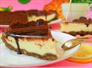Пошаговое фото рецепта «Сырный чизкейк с шоколадом»
