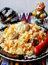 Пошаговое фото рецепта «Шавля-рисовая каша с мясом и овощами»