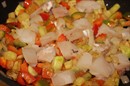 Пошаговое фото рецепта «Овощное рагу с рыбой»